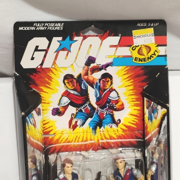 RARE! G.I. Joe Crimson Guard Commanders To Max & Xamot Action Figures '85 - Picture 3 of 17